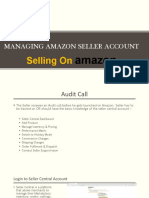 Manage Amazon Seller Central - Commision Payments Seller Support and More