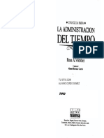 La Administracion Del Tiempo Hor PDF