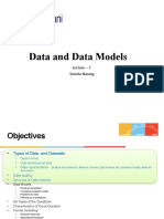 Data Models and Data Quality