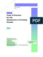 Code of Practice For Powder Coating PDF