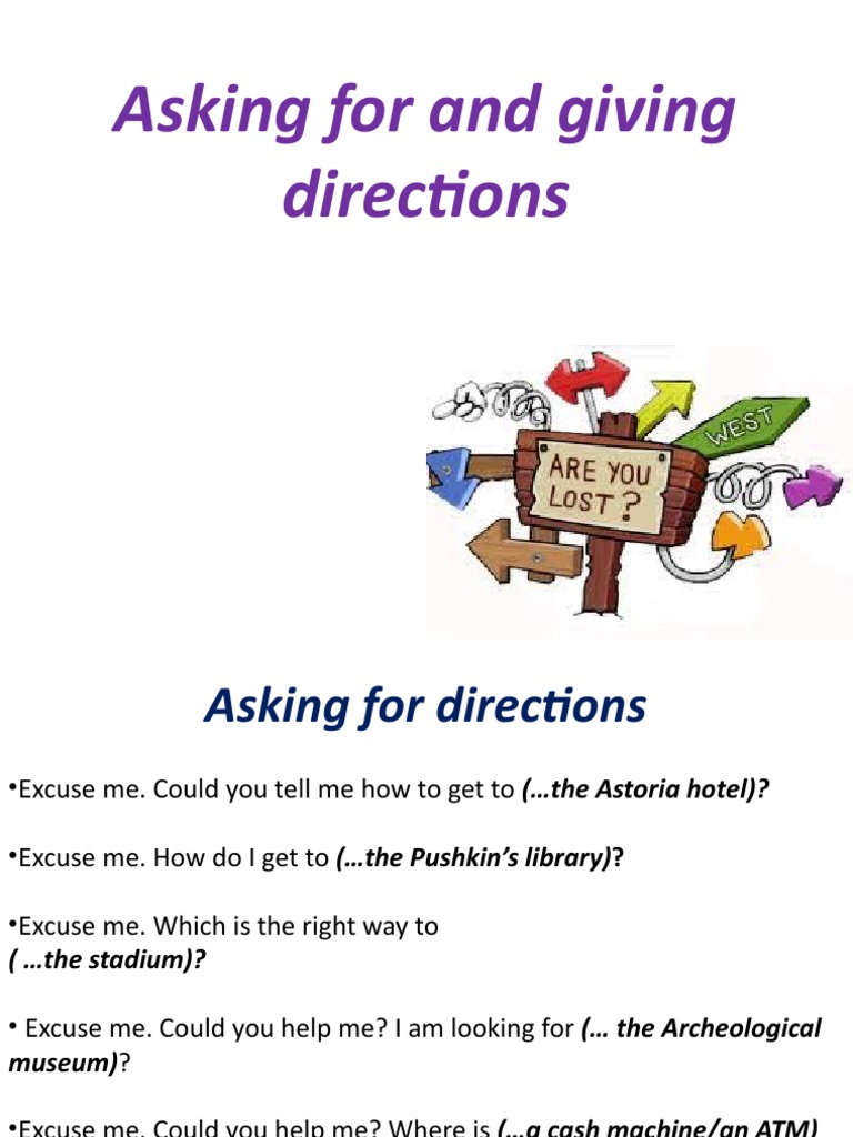 Directions: Asking and Giving Tips | PDF | Art