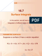 Integrals Surface Integrals