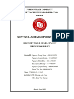 (GROUP 10) REPORT How Soft-Skill Development Changes Your Life