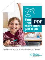 Future Teacher Essay Book 2015 Winners