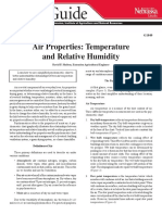 Air Properties: Temperature and Relative Humidity: Know How. Know