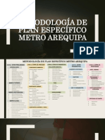 Metodología plan específico Metro Arequipa