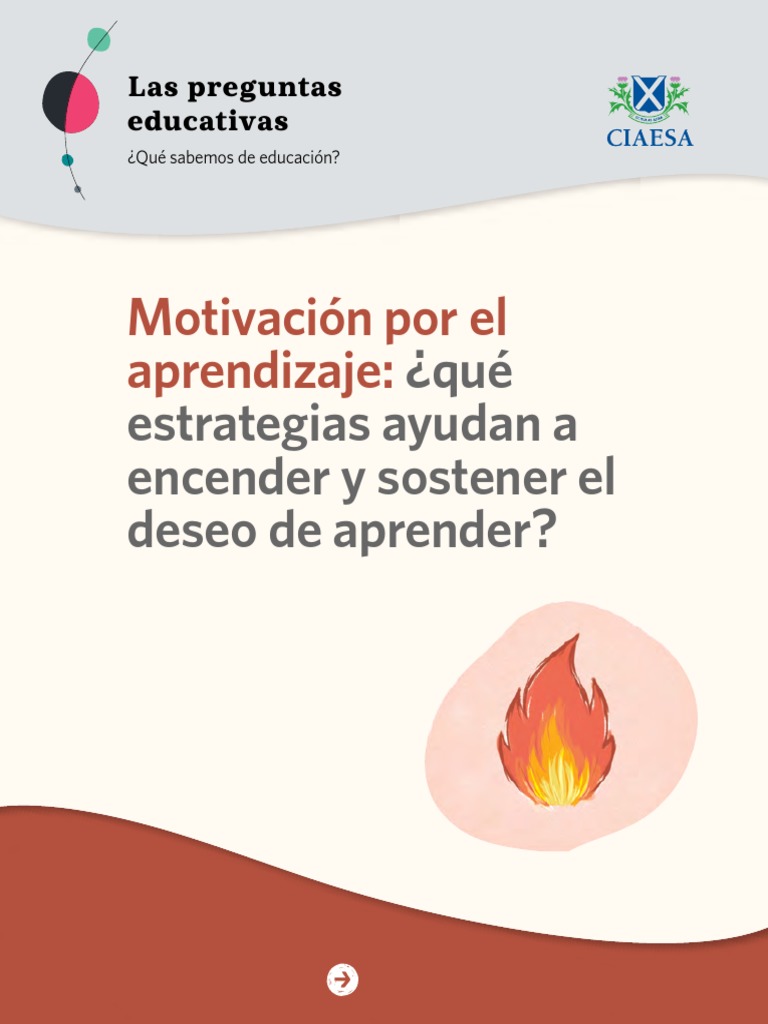 Estrategias para Motivar el Aprendizaje | PDF | Motivación | Motivacional