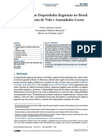 Medindo as disparidades regionais no Brasil com base em salários, custo de vida e amenidades locais