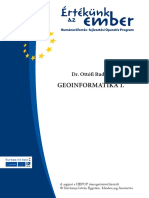 Geoinformatika I PDF