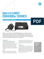 Mototrbo DM E Series: You'Re Completely Connected