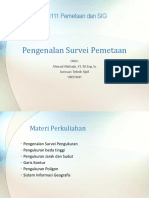 Pengenalan Survei Pemetaan PDF