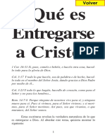 Qué Es Entregarse A Cristo PDF