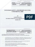 Payload Safety and Mission Success Conference 2004