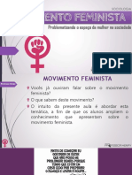 Feminismo-Problematizando o Espaço Da Mulher Na Sociedade