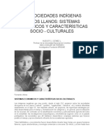 Gómez y Cavelier (1998) Las Sociedades Indígenas de los Llanos