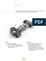 Vehículo híbrido serie: funcionamiento y componentes