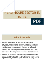 Healthcare Sector in India