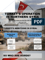 Turkey's Operation in Northern Syria