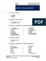 (Excel) (001) (Lista de Funciones) (Basico)