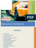 Welcome To Honda LTD.
