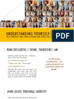 Understanding Yourself Us 101: With Immanuel Kant, Rene Descartes and John Locke