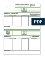 MTO-F-04 Mantenimiento Preventivo