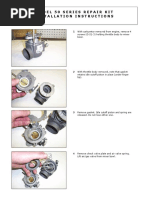 Model 50 Series Repair Kit Installation Instructions