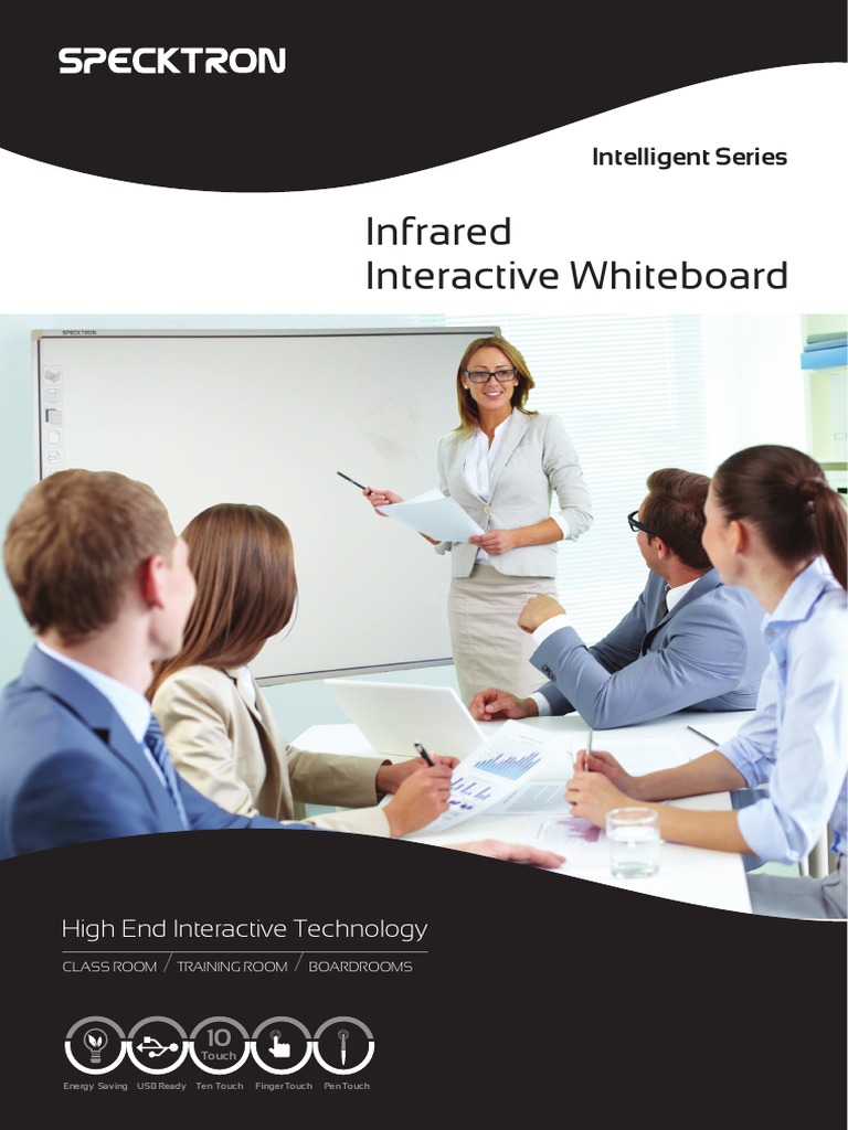 SPECKTRON IRB192TC IR Interactive Whiteboard PDF Touchscreen Usb
