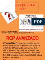 Sabes Que Es Un RCP: Instructor: Andres Cardona Tecnologo en Salud en El Trabajo Y Atencion Prehospitalaria