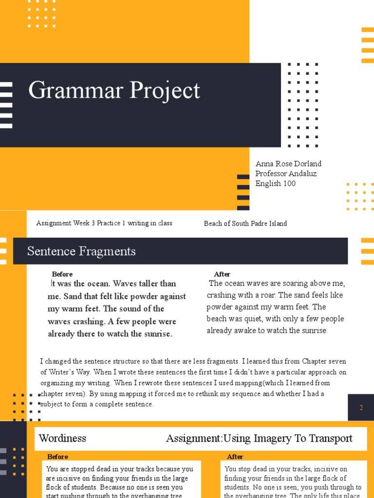 Grammar Improvement Techniques in Writing | PDF | Linguistics | Semiotics