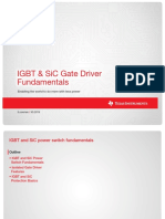 Igbt & Sic Gate Driver Fundamentals: Enabling The World To Do More With Less Power