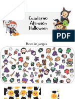 Cuaderno Atencion Halloween PDF