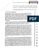 Tipos de Conocimiento y Rasgos Característicos Del Conocimiento Científico