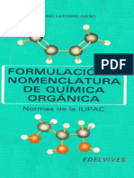 Formulacion y Nomenclatura de Quimica Organica - Marino Latorre Ariño PDF