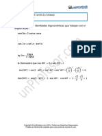 Solucion Angulo Doble Problemas de Trigonometria 877 PDF