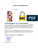 Combination permutation.docx