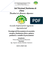 Tecnología de Procesamiento de Encurtidos. Conceptos, Fundamentos Físicos, Químicos, Parámetros o Variables de Procesamiento PDF