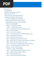 Visual Studio Manual