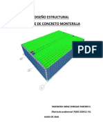 Memoria de Calculo Tanque de Concreto Monterilla