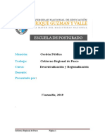 Monografia del Gobierno Regional de Pasco