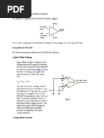 Parameters of OPAMP:: Io dc1 dc2