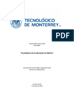 El Problema de La Educacion en Mexico PDF
