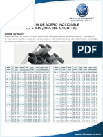 Catalogo - Tuberia Acero Inoxidable