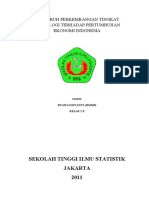 COVER MAKALAH ~ Pengaruh Tingkat Teknologi Terhadap Pertumbuhan Ekonomi Indonesia