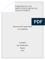 INFORME PRÀCTICO DE      LEVANTAMIENTO POR EL MÈTODO DE       RADIACIÒN SIMPLE.docx