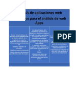 Análisis de Aplicaciones Web Requisitos para El Análisis de Web Apps