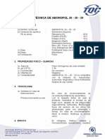 Ficha Tecnica de Abonofol 20 20 20 TQC PDF