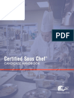Certified Sous Chef: Candidate Handbook