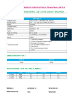 Pre-Commissioning Tests For Circuit Breaker: Details