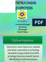 UJI HIPOTESIS STATISTIKA